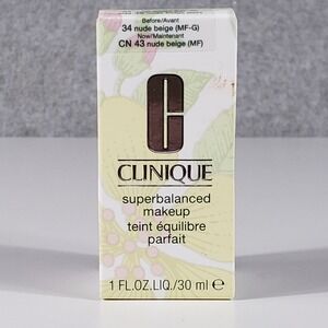 Clinique Superbalanced Makeup CN 43 Nude Beige Cloud Skin Natural Glow NIB